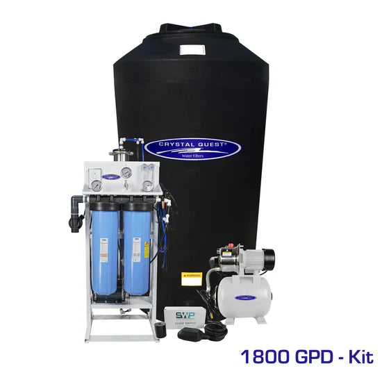 Commercial Mid-Flow Reverse Osmosis System (500-7000 GPD)