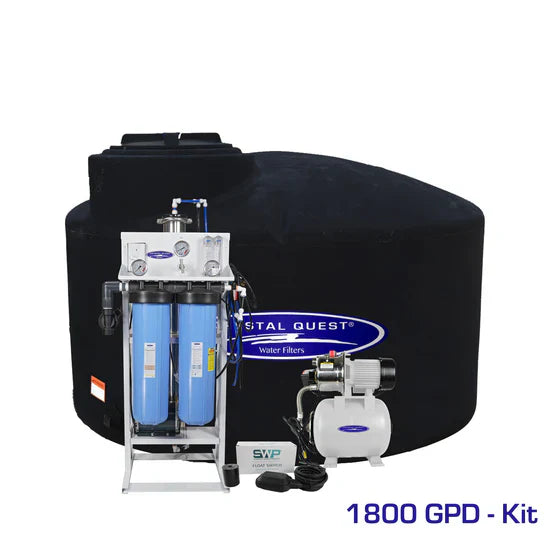 Commercial Mid-Flow Reverse Osmosis System (500-7000 GPD)