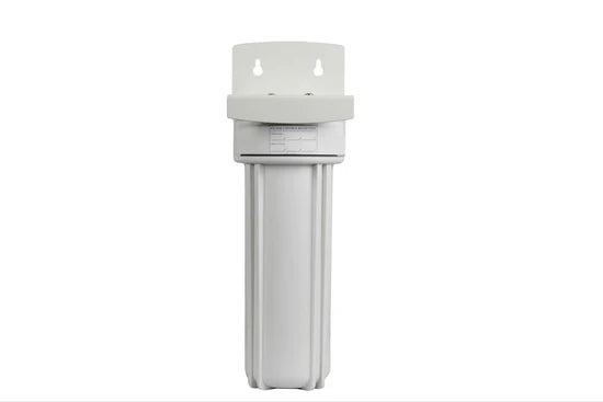 2.5" x 10" White Poly Sump and Cap Assembly