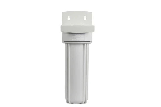 2.5" x 10" White Poly Sump and Cap Assembly