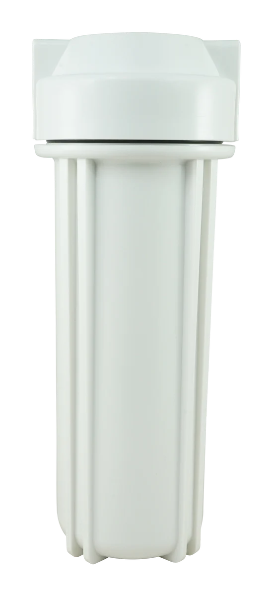 2.5" x 10" White Poly Sump and Cap Assembly