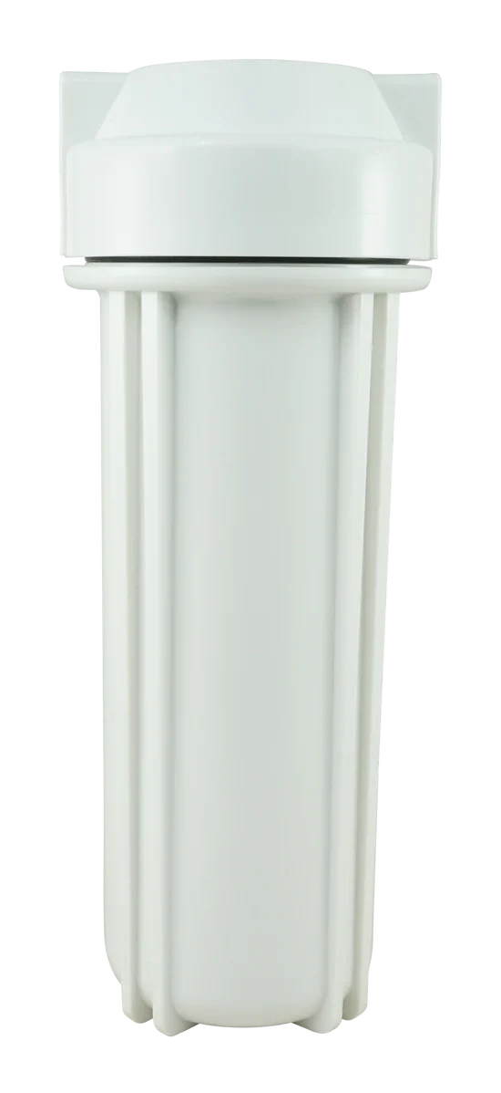 2.5" x 10" White Poly Sump and Cap Assembly