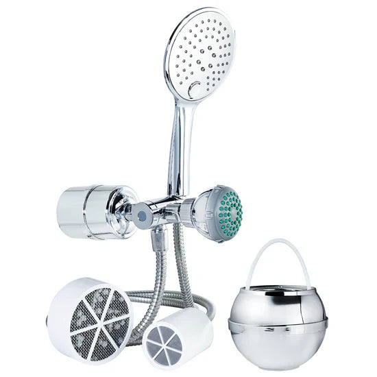 2-in-1 Combo Shower Filter and Bath Ball® Bundle
