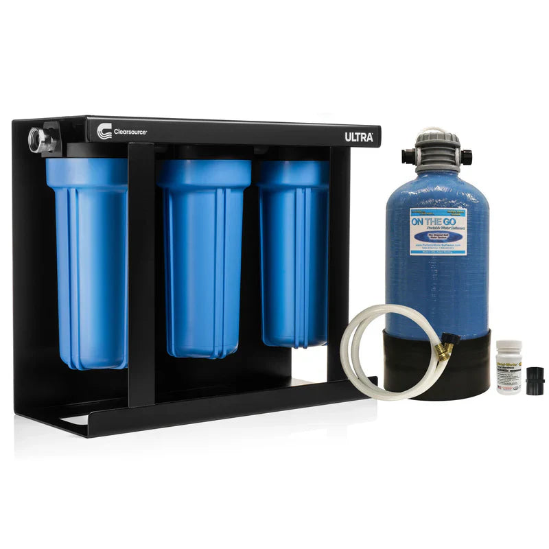 Clearsource Ultra and On The Go™ Double Water Softener Bundle