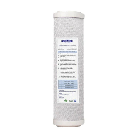 Coconut Based 5-Micron Carbon Block Filter Cartridge