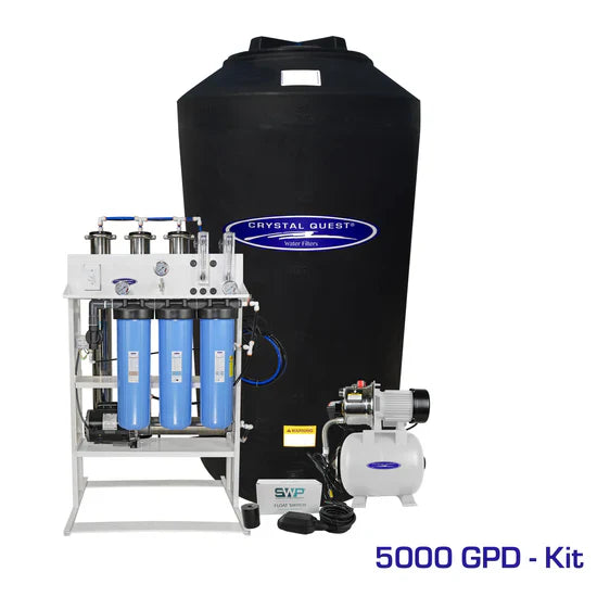 Commercial Mid-Flow Reverse Osmosis System (500-7000 GPD)