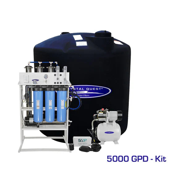 Commercial Mid-Flow Reverse Osmosis System (500-7000 GPD)