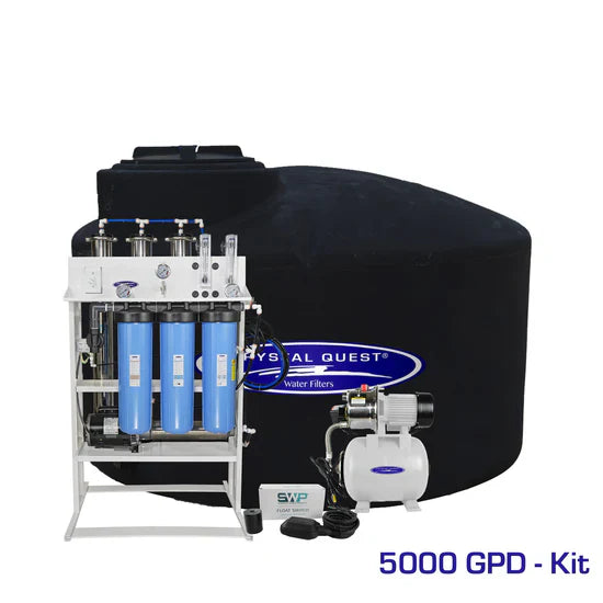Commercial Mid-Flow Reverse Osmosis System (500-7000 GPD)
