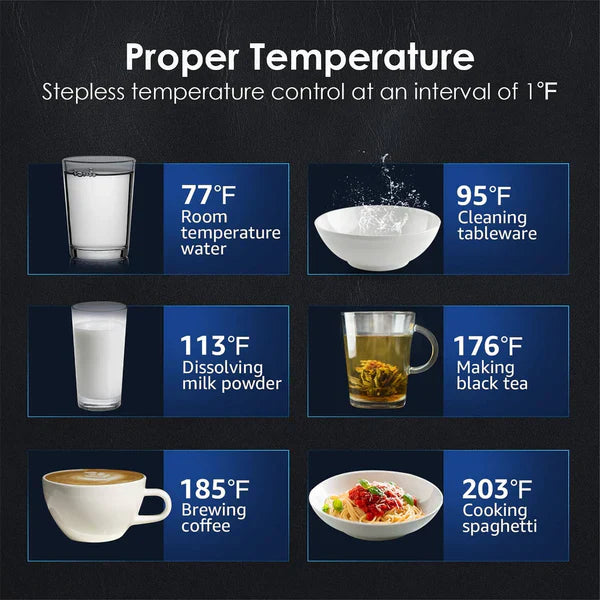 K6 Instant Hot Water Dispenser with UV Sterilizing Light  - Waterdrop K6