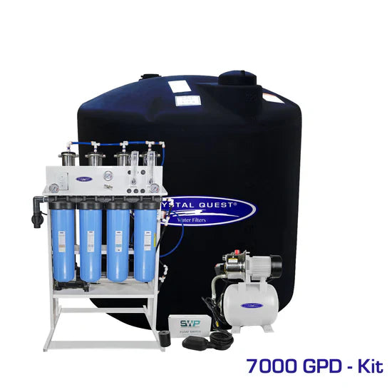 Commercial Mid-Flow Reverse Osmosis System (500-7000 GPD)
