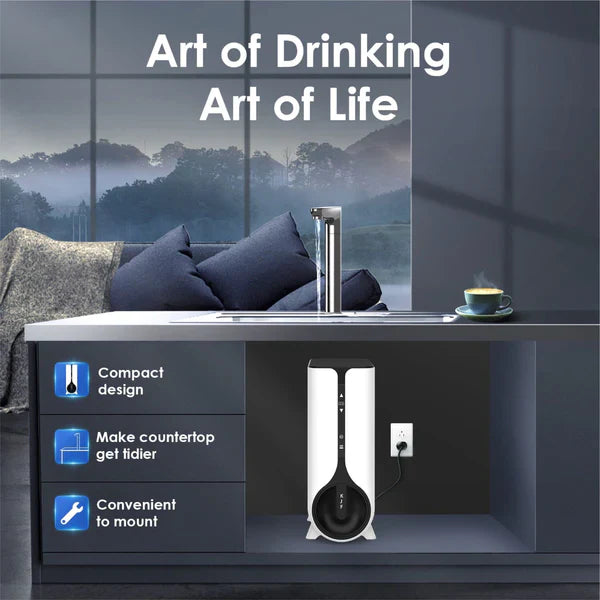 K6 Instant Hot Water Dispenser with UV Sterilizing Light  - Waterdrop K6