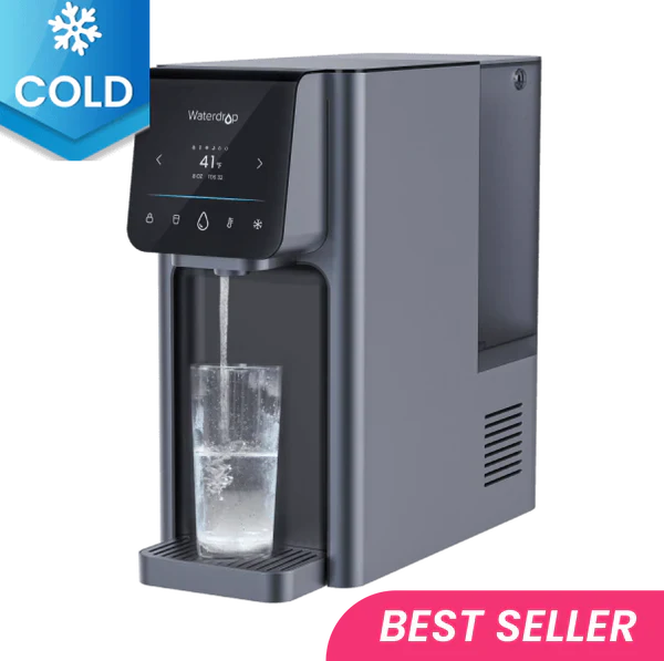 A1 All-in-One Hot and Cold Water Dispenser with 6-Stage Filtration and Smart OLED Display