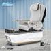 Gulfstream Avela Spa with Grey 9690 chair and Grey and Pearl White base