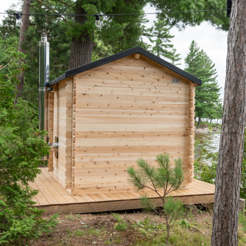 Dundalk Leisurecraft Canadian Timber Georgian Cabin Sauna