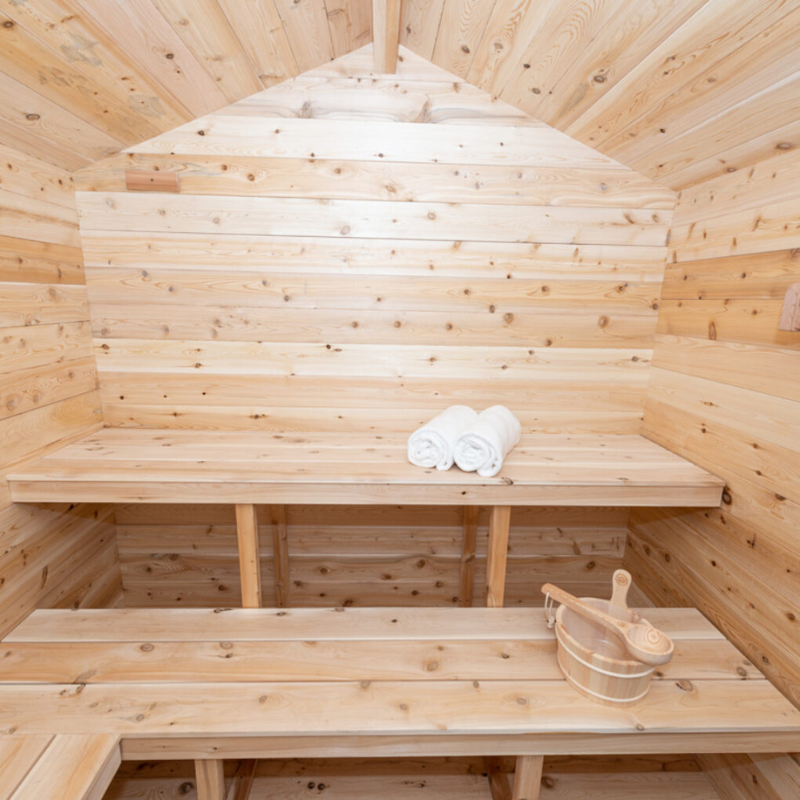 Dundalk Leisurecraft Canadian Timber Georgian Cabin Sauna