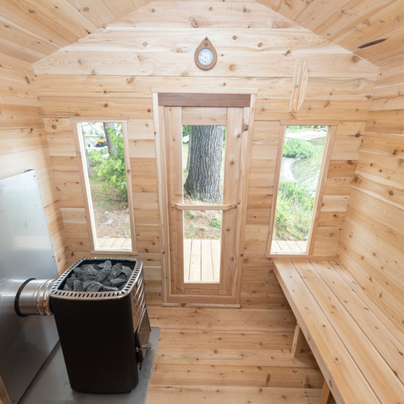 Dundalk Leisurecraft Canadian Timber Georgian Cabin Sauna