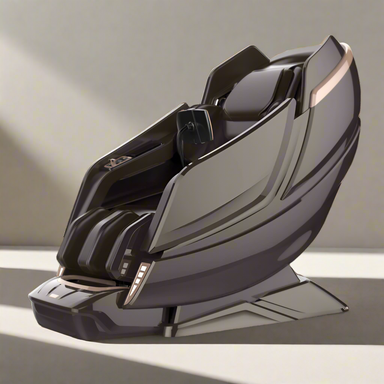  "2025 Advanced Full Body Zero Gravity Massage Chair with ambient LED lighting and multiple massage programs, shown in a modern living room setting."