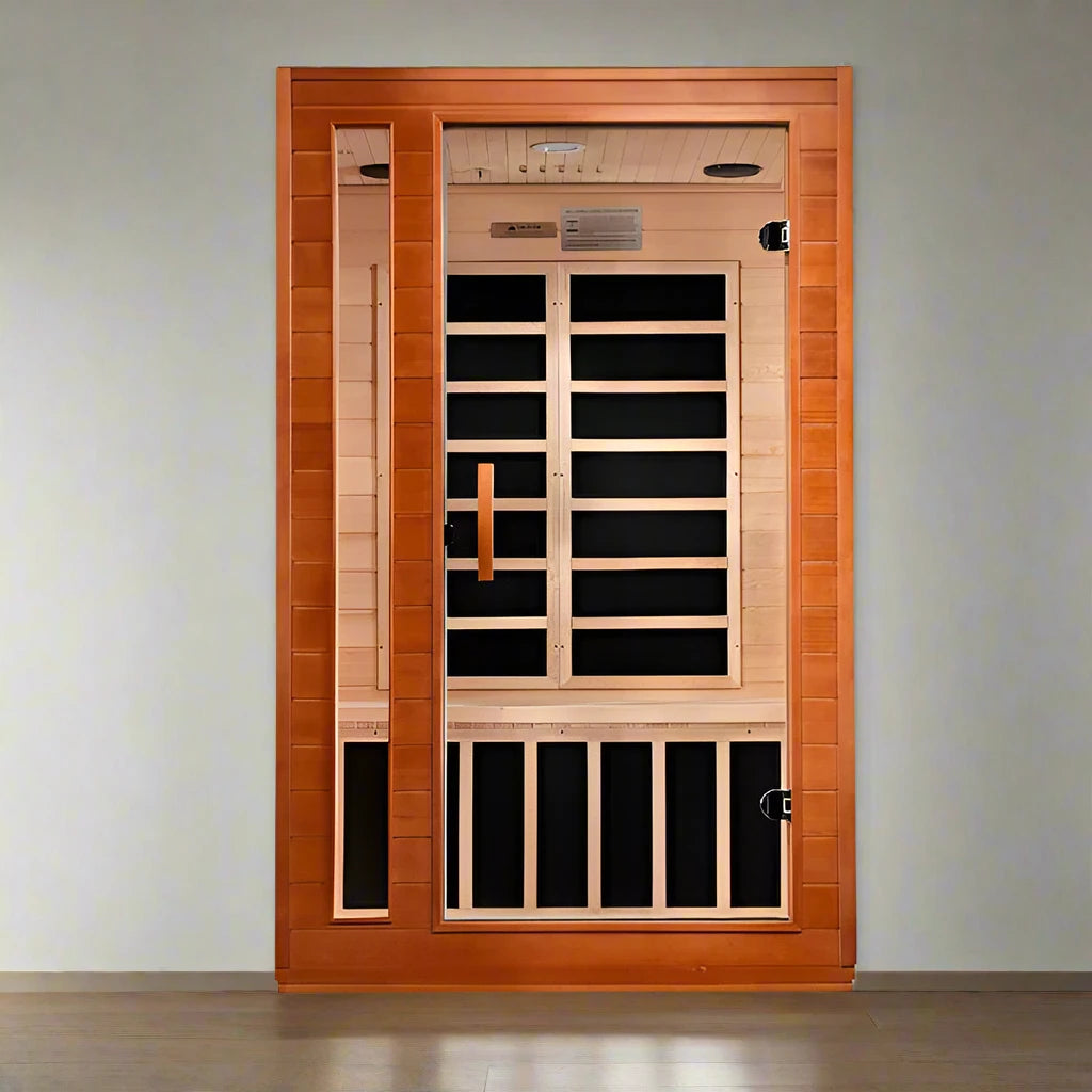 Dynamic San Marino 2-Person Low EMF FAR Infrared Sauna (Canadian Hemlock)