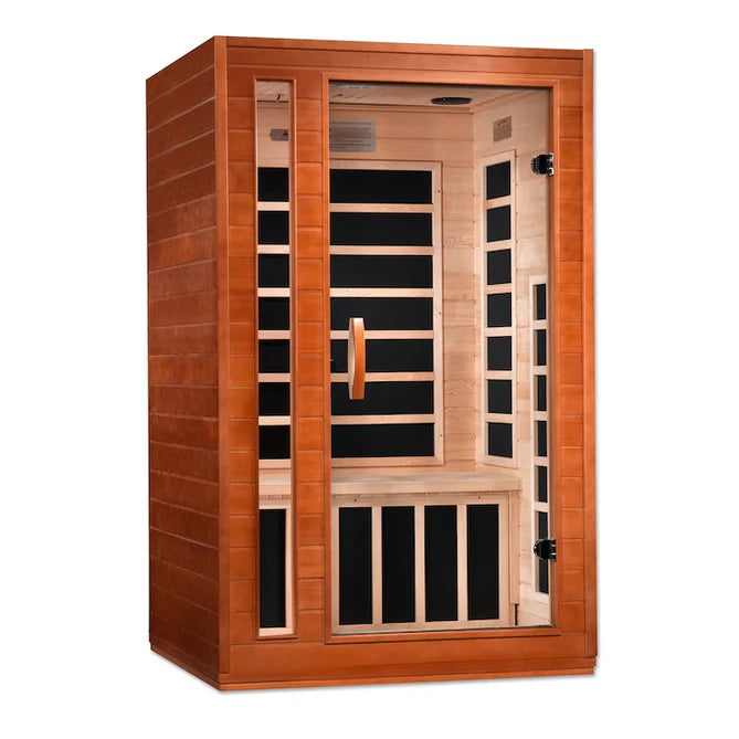 Dynamic San Marino 2-Person Low EMF FAR Infrared Sauna (Canadian Hemlock)