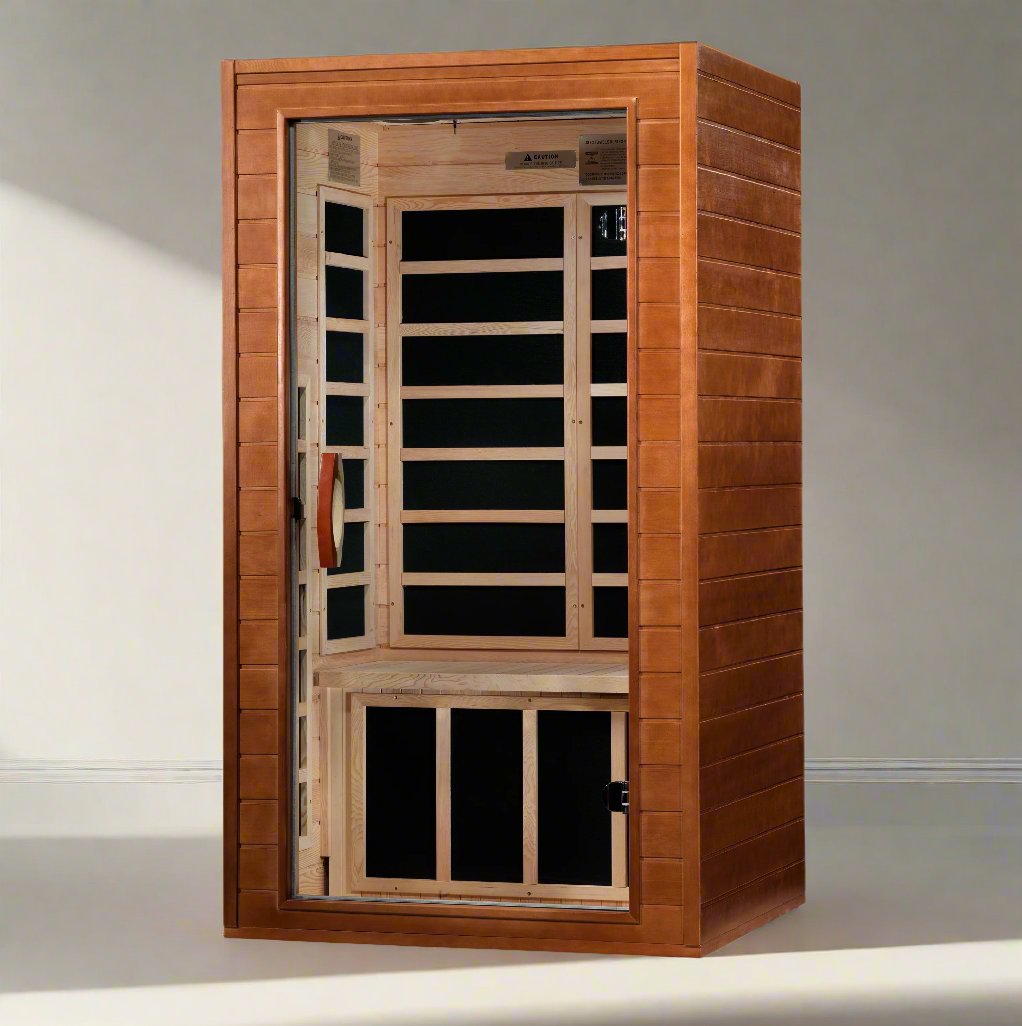 Dynamic Avila 1-2-Person Low EMF FAR Infrared Sauna (Canadian Hemlock)