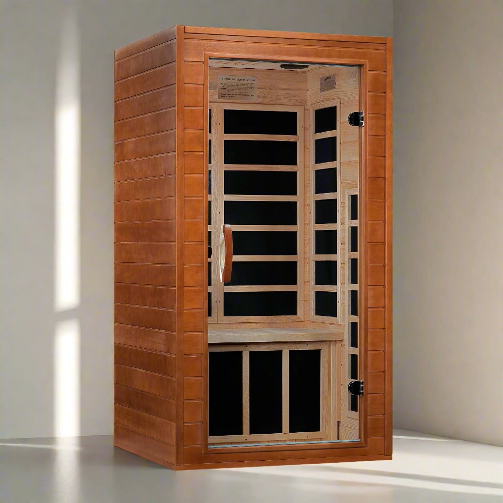 Dynamic Avila 1-2-Person Low EMF FAR Infrared Sauna (Canadian Hemlock)