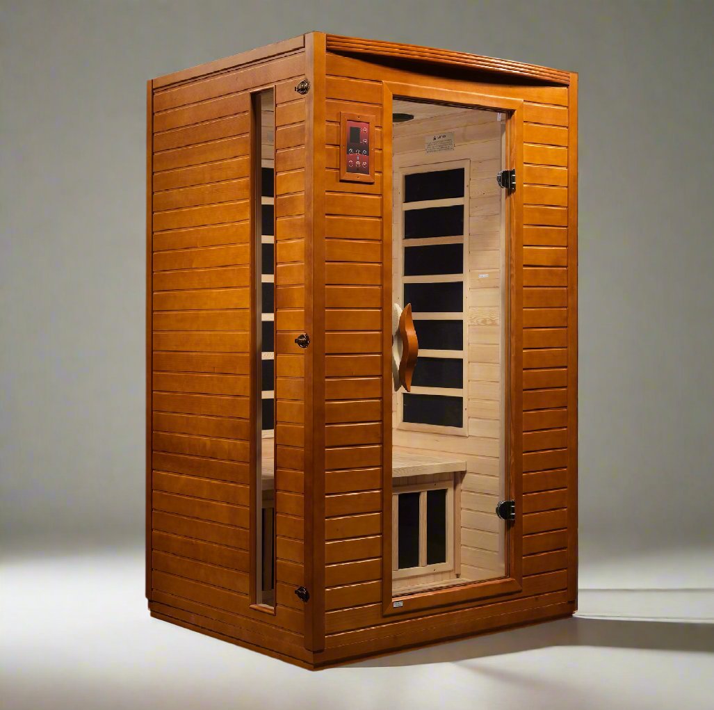 Dynamic Versailles 2-Person Low EMF FAR Infrared Sauna (Canadian Hemlock)