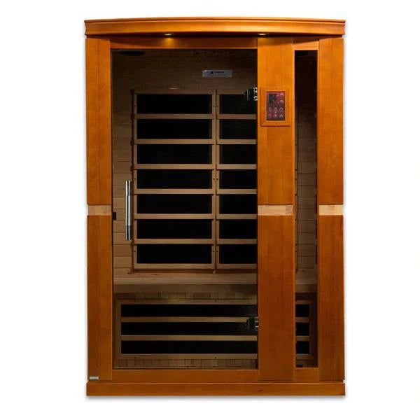 Dynamic Vittoria 2-Person Low EMF FAR Infrared Sauna (Canadian Hemlock)