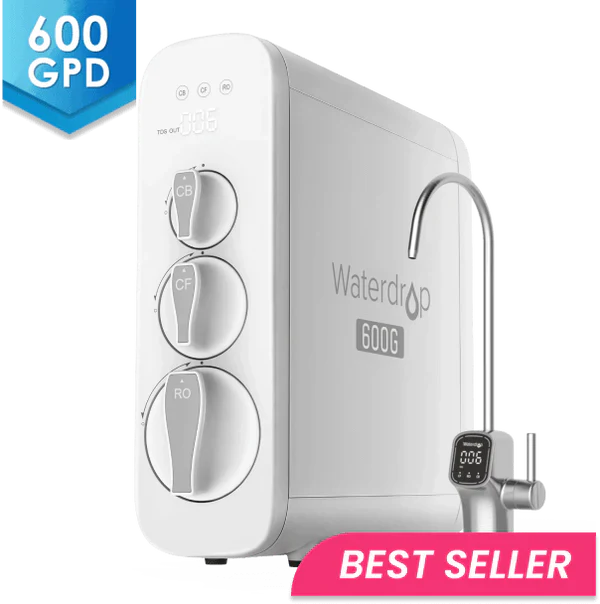 G3 Tankless Reverse Osmosis Water Filtration System with Smart Faucet and Premium Filtration