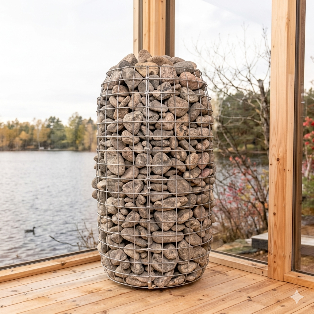 Canadian Timber Georgian Cabin Sauna with Porch