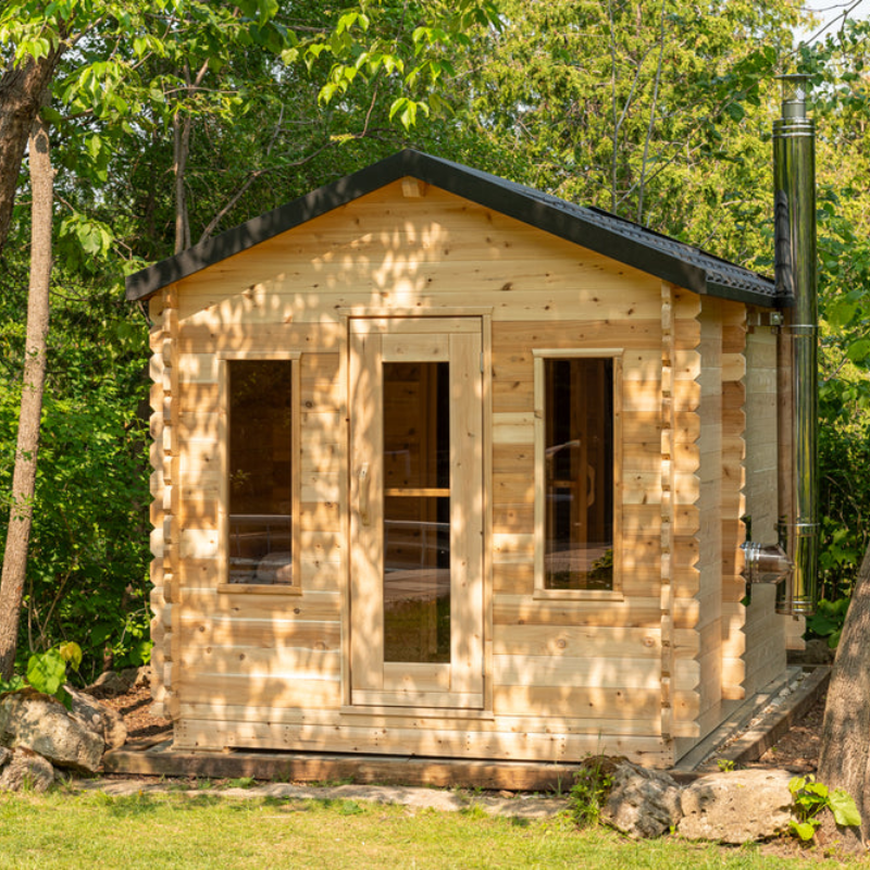 Dundalk Leisurecraft - Georgian Cabin Sauna with Changeroom