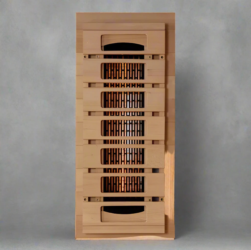 Golden Designs - 4 Person Full Spectrum Infrared Sauna - (Canadian Hemlock)