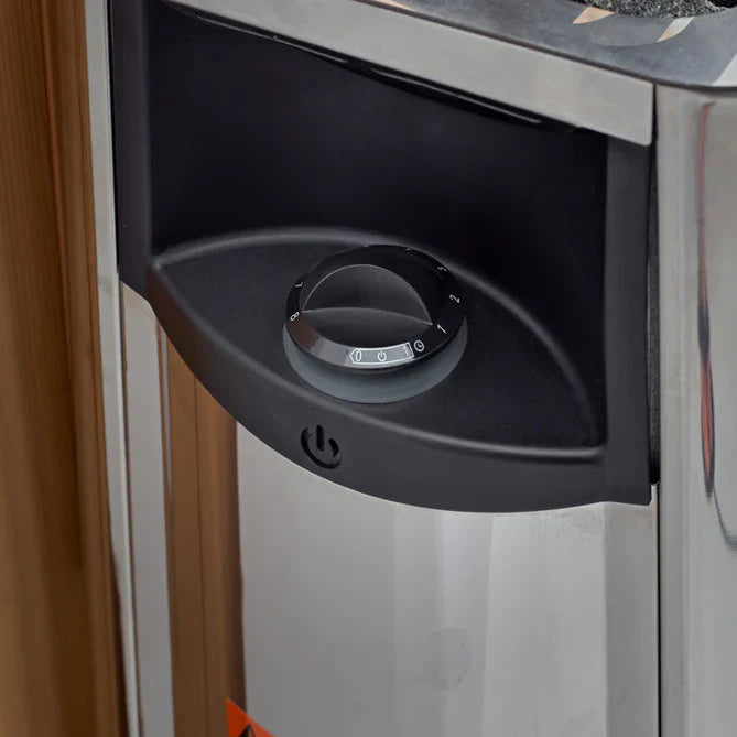 Golden Designs Nora 2 Person Hybrid (PureTech™ Full Spectrum IR or Traditional Stove) Outdoor Sauna