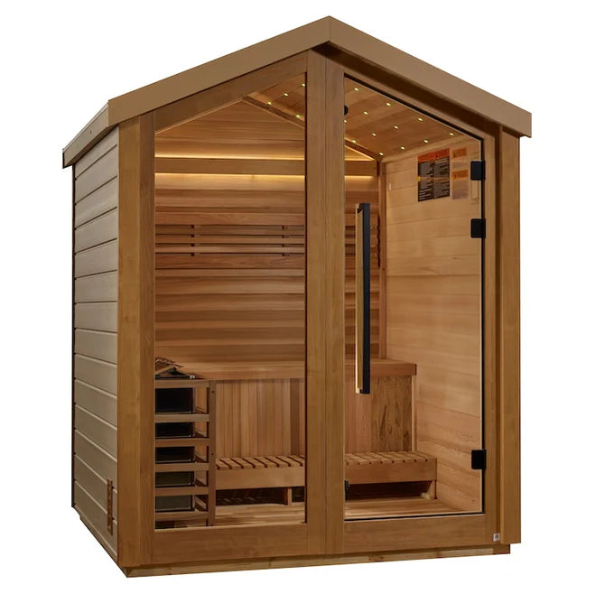 Golden Designs Savonlinna 3-Persons Outdoor Traditional Sauna