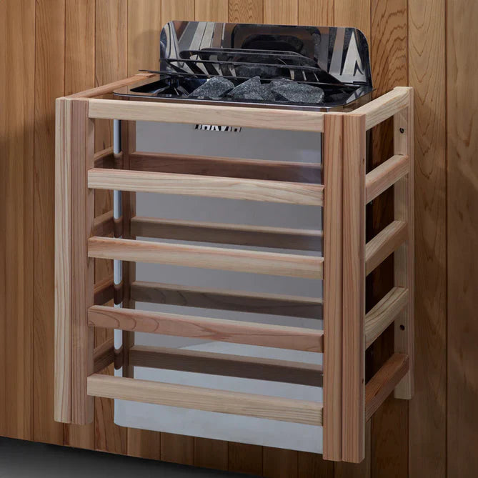 Golden Designs 2025 Toledo GDI-8360-01 6 Per Hybrid Sauna (Indoor) - Full Spectrum and Harvia Traditional Stove