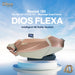 Rose Gold massage chair against blue background with clouds