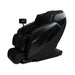 Black massage chair with touchscreen tablet