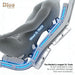 Image of person with their back against massage chair SL track