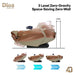 Image of reclining massage chair saving space with 3 inches to the wall