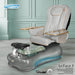 Gulfstream La Fleur 3 with Grey 9690 chair, grey base and clear glass bowl