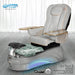 Gulfstream La Tulip 2 with Grey 9690 chair, grey base and clear glass bowl