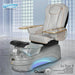 Gulfstream La Tulip 3 with Grey 9690 chair, grey base and clear glass bowl