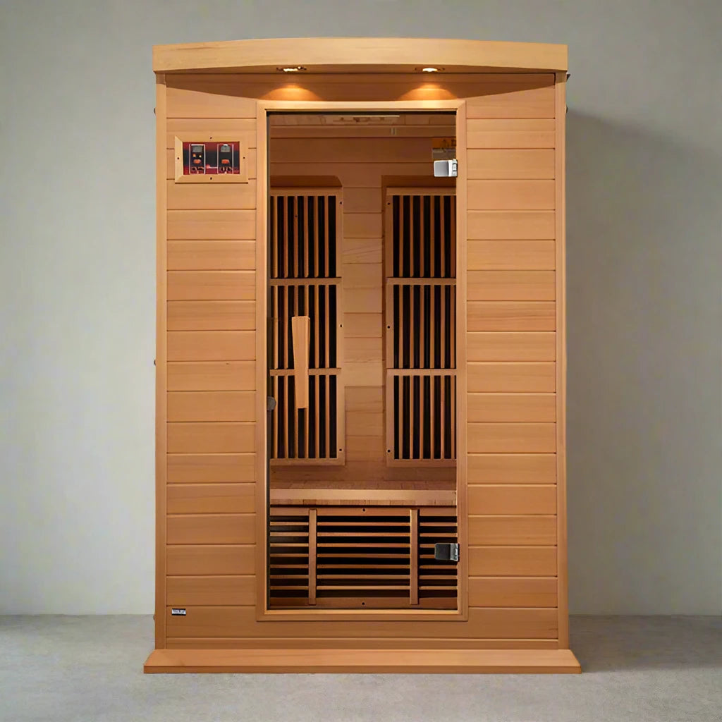 Maxxus - 2 Person Low EMF Infrared Sauna - (Canadian Hemlock)