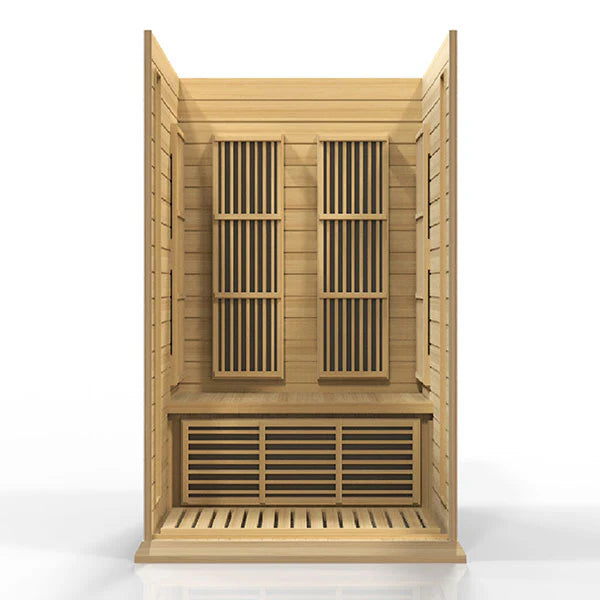 Maxxus - 2 Person Low EMF Infrared Sauna - (Canadian Hemlock)