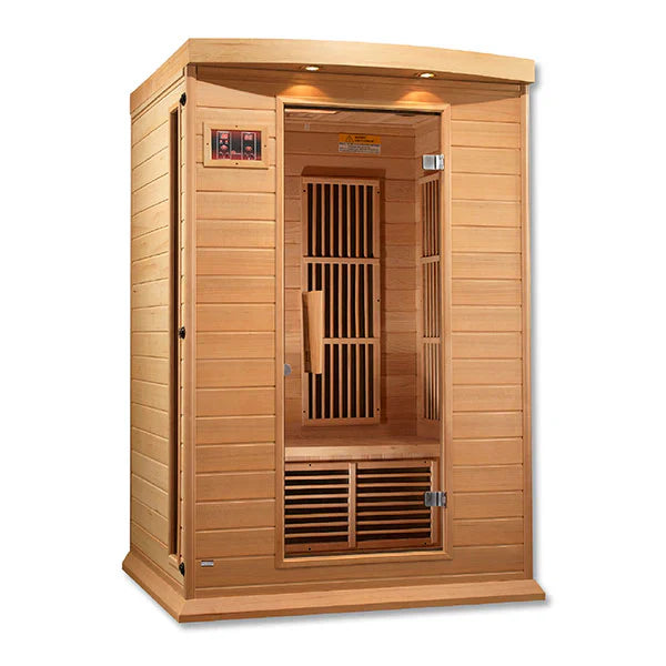 Maxxus 2-Person Low EMF FAR Infrared Sauna (Canadian Hemlock)