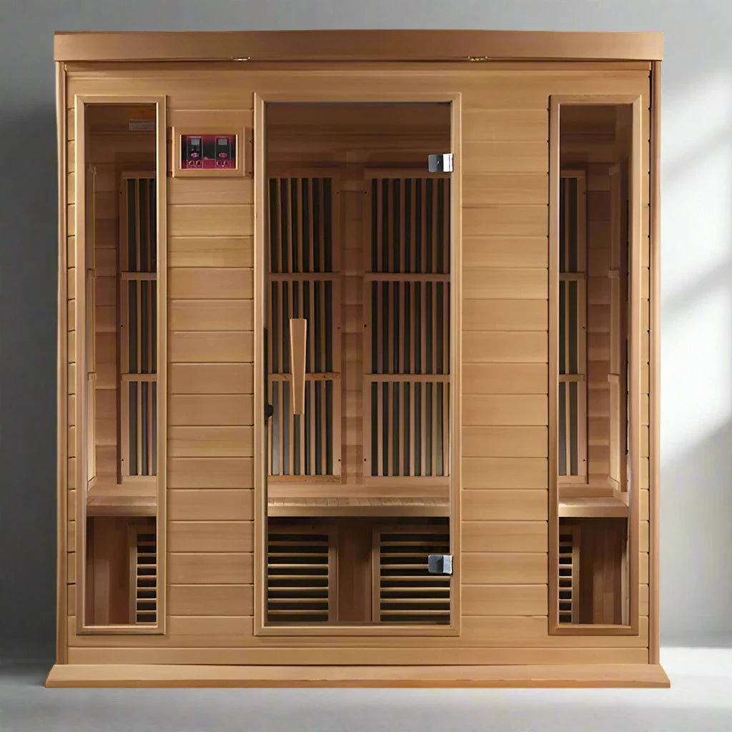 Maxxus Red Cedar 4-Person Low EMF Infrared Sauna