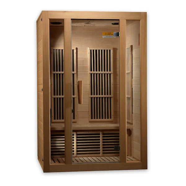 Maxxus Seattle 2-Person Low EMF FAR Infrared Sauna (Canadian Hemlock)