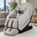 Taupe massage chair in modern living room
