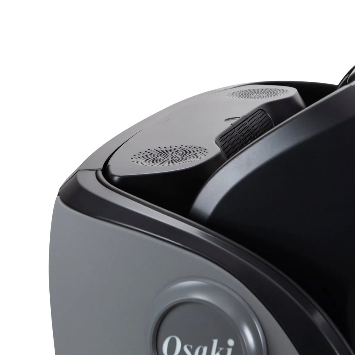 Image of Bluetooth speakers in massage chair rear