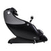 Side view of black and gray massage chair 