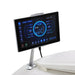 Touchscreen controller displaying massage settings interface on the Osaki OS-Pro 4D DuoMax
